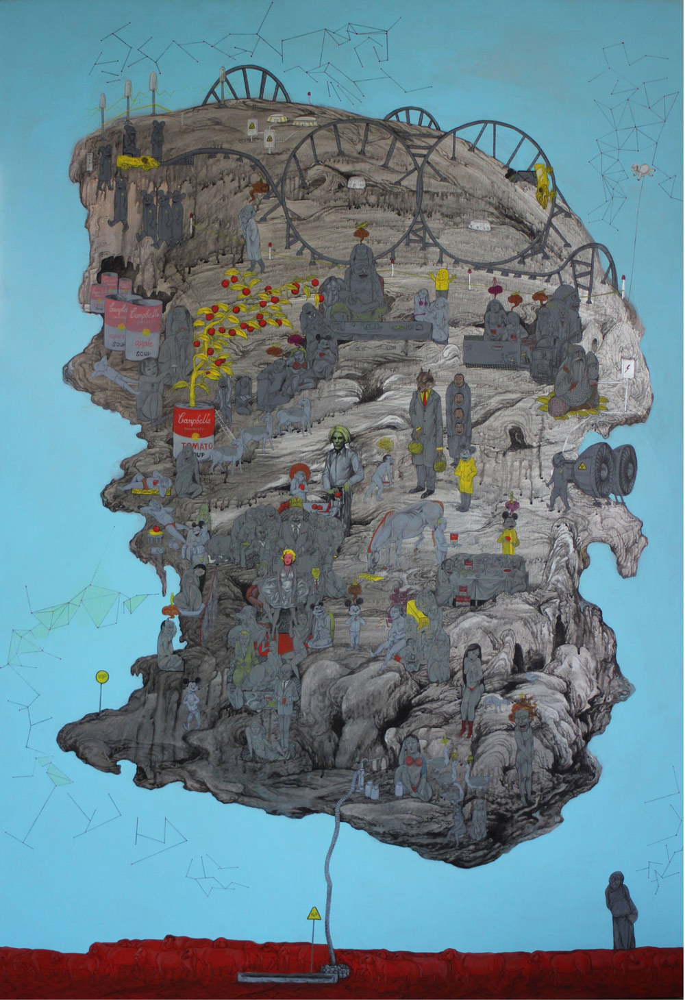 Une œuvre Pop-art de Baataraa – Grand Nomade